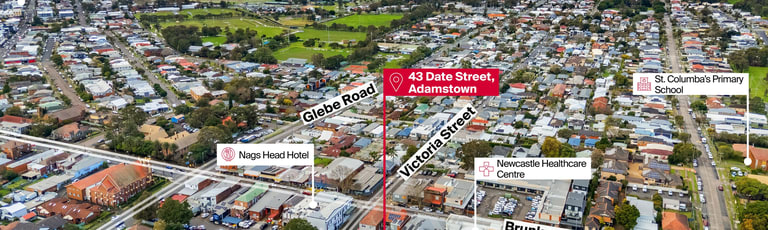 Development / Land commercial property for sale at 43 Date Street Adamstown NSW 2289