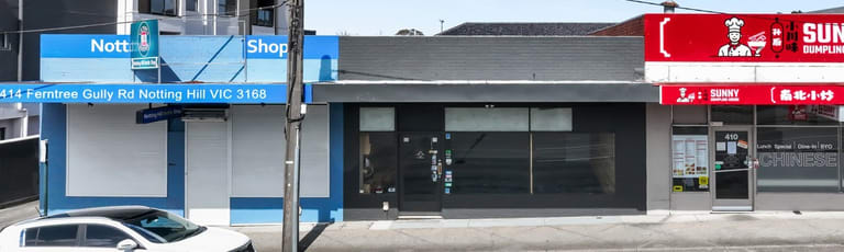 Shop & Retail commercial property for sale at 412 & 414 Ferntree Gully Road Notting Hill VIC 3168