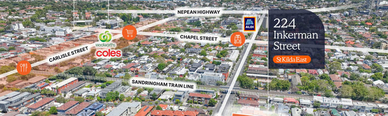 Development / Land commercial property for sale at Apartments 1-6, 224 Inkerman Street St Kilda East VIC 3183