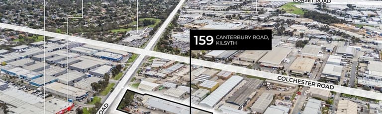 Factory, Warehouse & Industrial commercial property for sale at 159 Canterbury Road Kilsyth VIC 3137