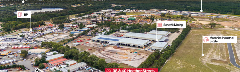Factory, Warehouse & Industrial commercial property for sale at 38 & 40 Heather Street Heatherbrae NSW 2324