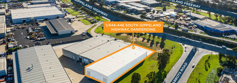 Factory, Warehouse & Industrial commercial property for lease at 1/444-446 South Gippsland Highway Dandenong South VIC 3175