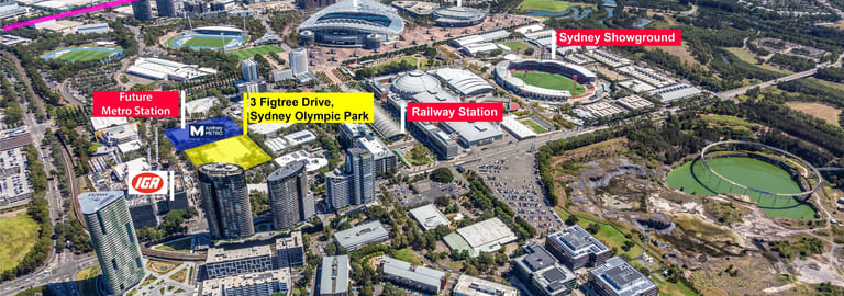 Factory, Warehouse & Industrial commercial property for lease at 3 Figtree Drive Sydney Olympic Park NSW 2127