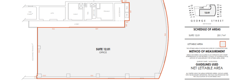 Medical / Consulting commercial property for lease at 12.01/234 George Street Sydney NSW 2000