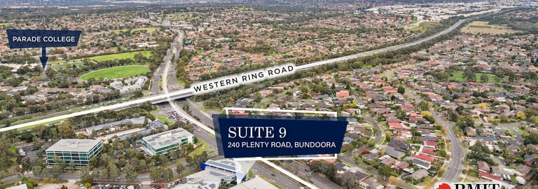 Offices commercial property for lease at 9/240 Plenty Road Bundoora VIC 3083