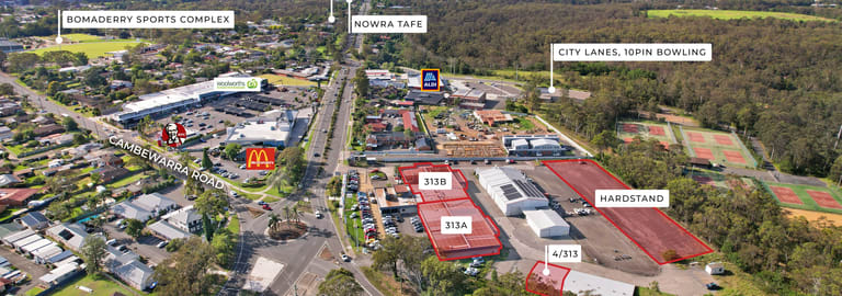 Factory, Warehouse & Industrial commercial property for lease at 313 Princes Highway Bomaderry NSW 2541
