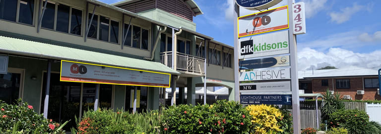 Offices commercial property leased at 1&2/345 Sheridan Street Cairns North QLD 4870