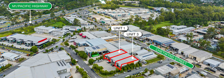 Factory, Warehouse & Industrial commercial property for lease at 1 & 3/1-5 Allan Street Loganholme QLD 4129