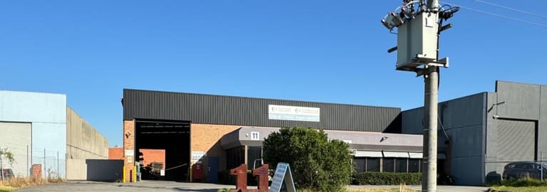 Factory, Warehouse & Industrial commercial property leased at 11 Capital Drive Dandenong South VIC 3175