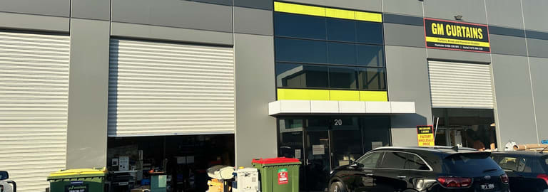 Factory, Warehouse & Industrial commercial property for lease at 20 Tech Way Cranbourne VIC 3977