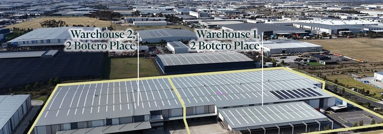 Factory, Warehouse & Industrial commercial property for lease at Warehouse 1 & 2, 2 Botero Place Truganina VIC 3029