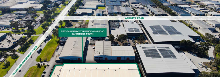 Factory, Warehouse & Industrial commercial property for lease at 2/333-343 Frankston-Dandenong Road Dandenong South VIC 3175