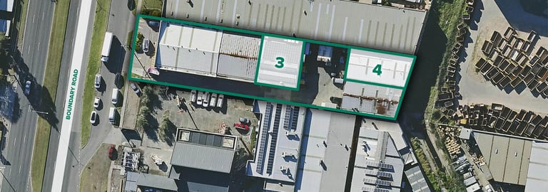 Factory, Warehouse & Industrial commercial property for lease at 3&4/252 Boundary Road Braeside VIC 3195