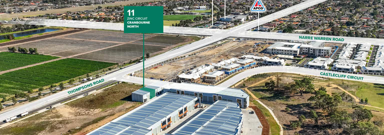 Factory, Warehouse & Industrial commercial property for lease at 11 Zinc Circuit Cranbourne North VIC 3977