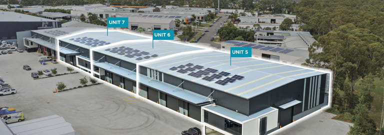 Factory, Warehouse & Industrial commercial property for lease at 5, 6 & 7/30 Distribution Court Arundel QLD 4214