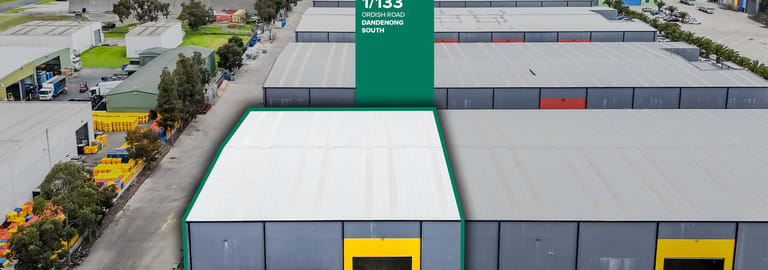 Factory, Warehouse & Industrial commercial property for lease at 1/133 Ordish Road Dandenong South VIC 3175