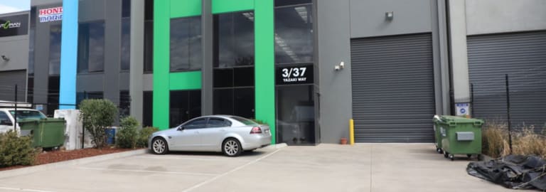 Factory, Warehouse & Industrial commercial property for lease at 3/37 Yazaki Way Carrum Downs VIC 3201