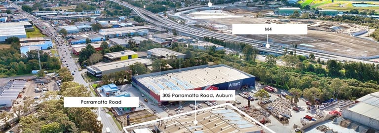 Factory, Warehouse & Industrial commercial property for lease at 305 PARRAMATTA ROAD Auburn NSW 2144