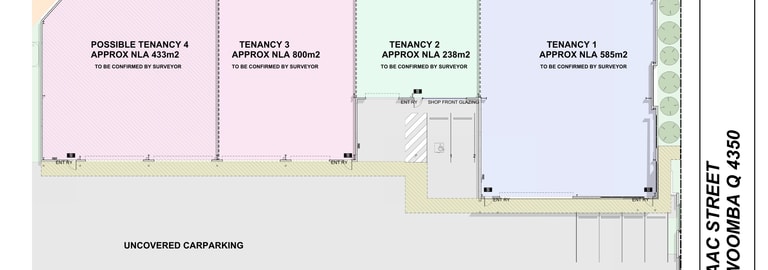 Showrooms / Bulky Goods commercial property for lease at Tenancy 4/208 North Street North Toowoomba QLD 4350