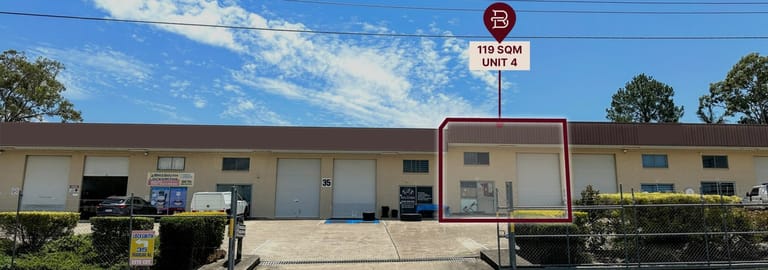 Factory, Warehouse & Industrial commercial property for lease at 4/35 Tradelink Road Hillcrest QLD 4118