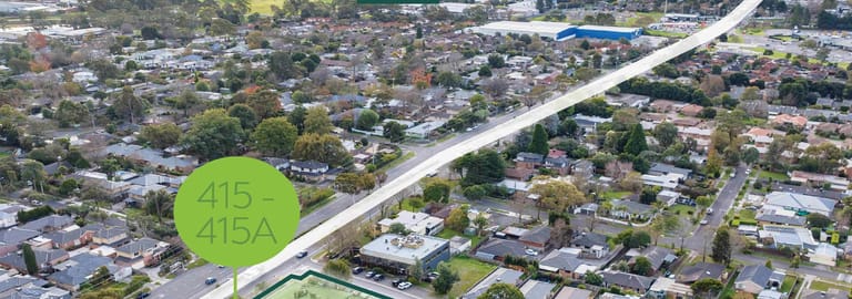 Development / Land commercial property for sale at 415-415A Dorset Road Croydon VIC 3136
