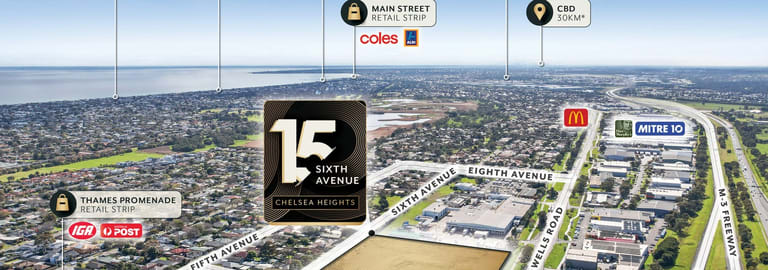 Development / Land commercial property for sale at 15 Sixth Avenue Chelsea Heights VIC 3196