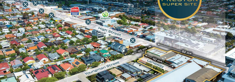 Showrooms / Bulky Goods commercial property for sale at High Street Preston Super Site, 496-516 High St & 30 Youngman St Preston VIC 3072