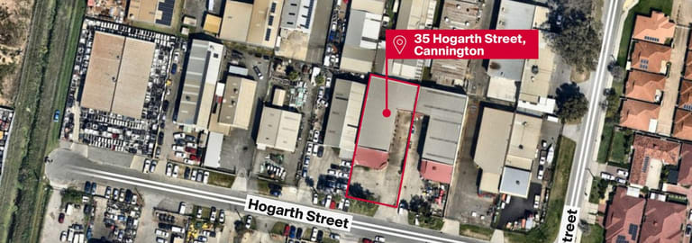 Factory, Warehouse & Industrial commercial property for lease at 35 Hogarth Street Cannington WA 6107