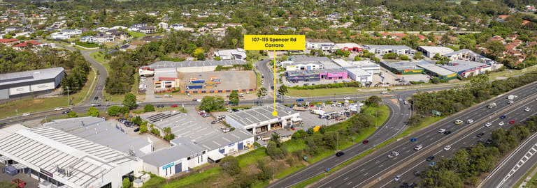 Factory, Warehouse & Industrial commercial property sold at 107-115 Spencer Road Carrara QLD 4211