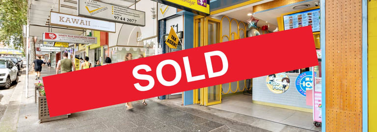 Shop & Retail commercial property sold at 71 Burwood Road Burwood NSW 2134