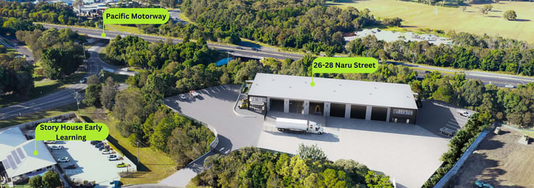Factory, Warehouse & Industrial commercial property for sale at 26-28 Naru Street Chinderah NSW 2487