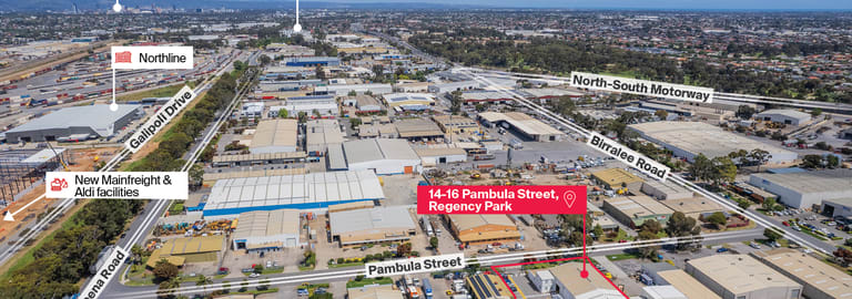 Factory, Warehouse & Industrial commercial property for sale at 14-16 Pambula Street Regency Park SA 5010