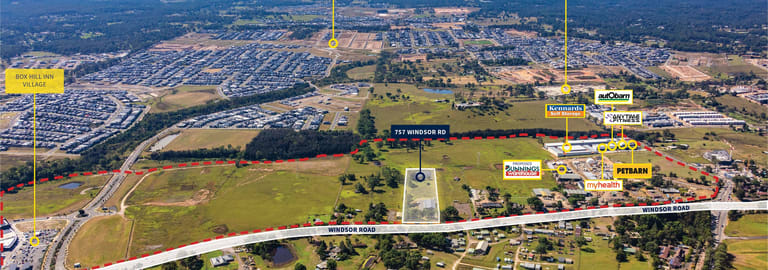 Factory, Warehouse & Industrial commercial property for sale at 757 Windsor Road Box Hill NSW 2765