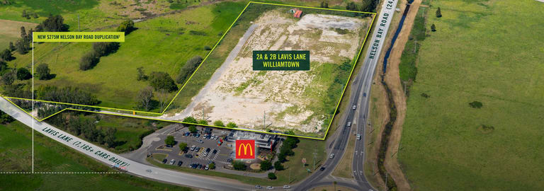 Development / Land commercial property for sale at 2A & 2B Lavis Lane Williamtown NSW 2318