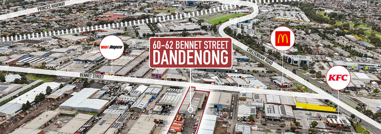Factory, Warehouse & Industrial commercial property for sale at 60 - 62 BENNET Street Dandenong VIC 3175