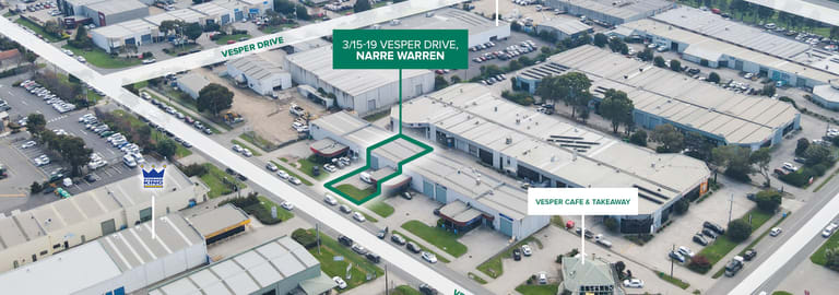 Factory, Warehouse & Industrial commercial property for sale at 3/15-19 Vesper Drive Narre Warren VIC 3805