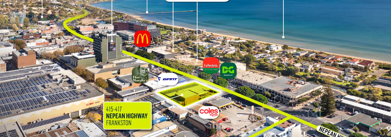 Development / Land commercial property for sale at 415-417 Nepean Highway Frankston VIC 3199