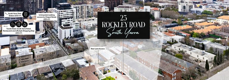 Development / Land commercial property for sale at 23 Rockley Road South Yarra VIC 3141