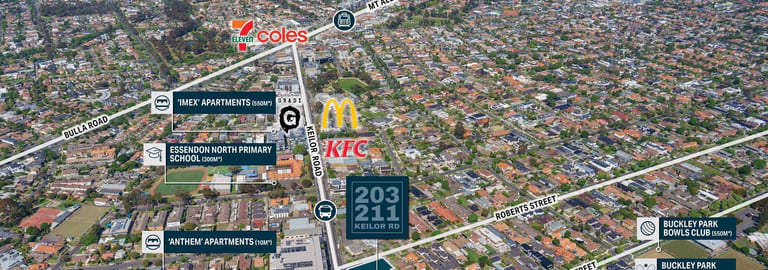 Development / Land commercial property for sale at 203-211 Keilor Road Essendon VIC 3040