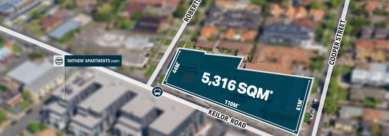 Development / Land commercial property for sale at 203-211 Keilor Road Essendon VIC 3040