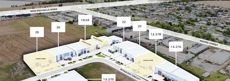Factory, Warehouse & Industrial commercial property for lease at 15-28 Ronaldo Circuit Moe VIC 3825