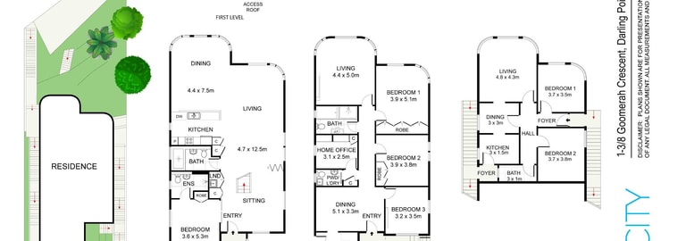 Development / Land commercial property for sale at 8 Goomerah Crescent Darling Point NSW 2027