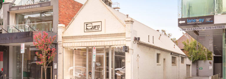 Shop & Retail commercial property for sale at 416 Toorak Road Toorak VIC 3142