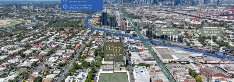 Development / Land commercial property for sale at 63-67 Nicholson Street Footscray VIC 3011