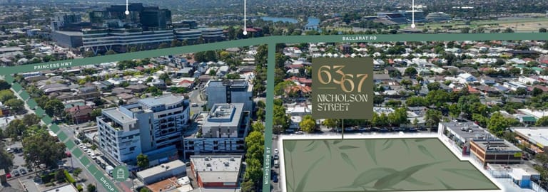Development / Land commercial property for sale at 63-67 Nicholson Street Footscray VIC 3011