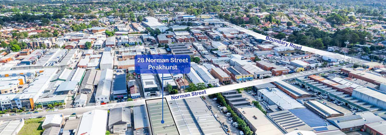 Factory, Warehouse & Industrial commercial property for sale at 28 Norman Street Peakhurst NSW 2210