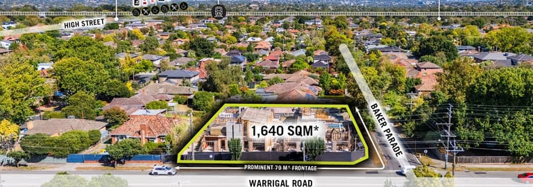 Development / Land commercial property for sale at 348-350 Warrigal Road Ashburton VIC 3147