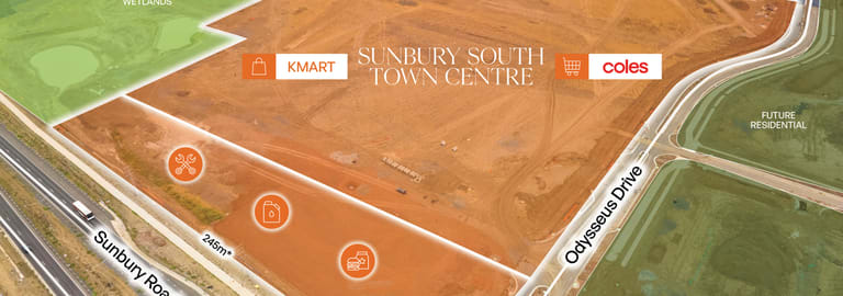 Shop & Retail commercial property for sale at Corner of Sunbury Road and Odysseus Drive Sunbury VIC 3429