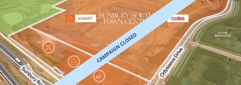 Shop & Retail commercial property for sale at Corner of Sunbury Road and Odysseus Drive Sunbury VIC 3429