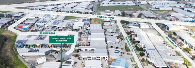 Factory, Warehouse & Industrial commercial property for sale at 24/24 Bormar Drive Pakenham VIC 3810
